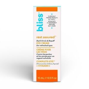 NWB! Bliss Rest Assured Eye Cream - 15ml